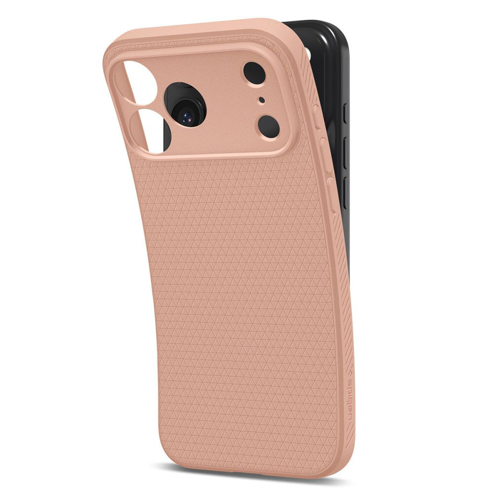 Skyddsfodral för Apple iPhone 17 Pro Max, Spigen, Liquid Air, Rosa