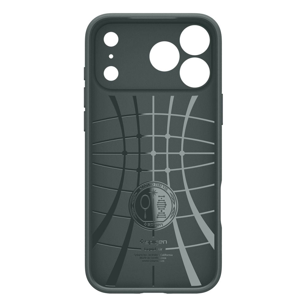 Skyddsfodral för Apple iPhone 17 Pro Max, Spigen, Liquid Air, Grön