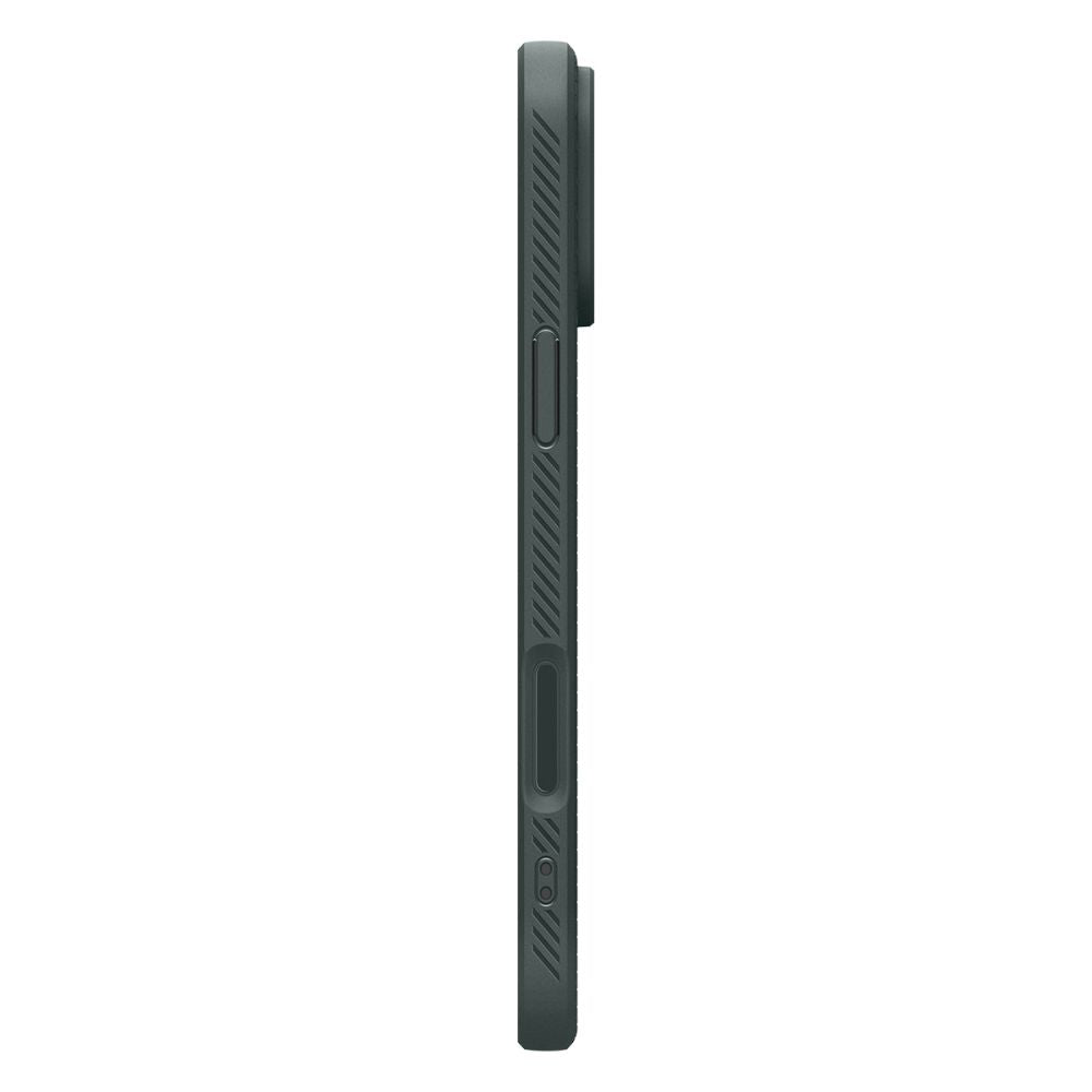 Skyddsfodral för Apple iPhone 17 Pro Max, Spigen, Liquid Air, Grön