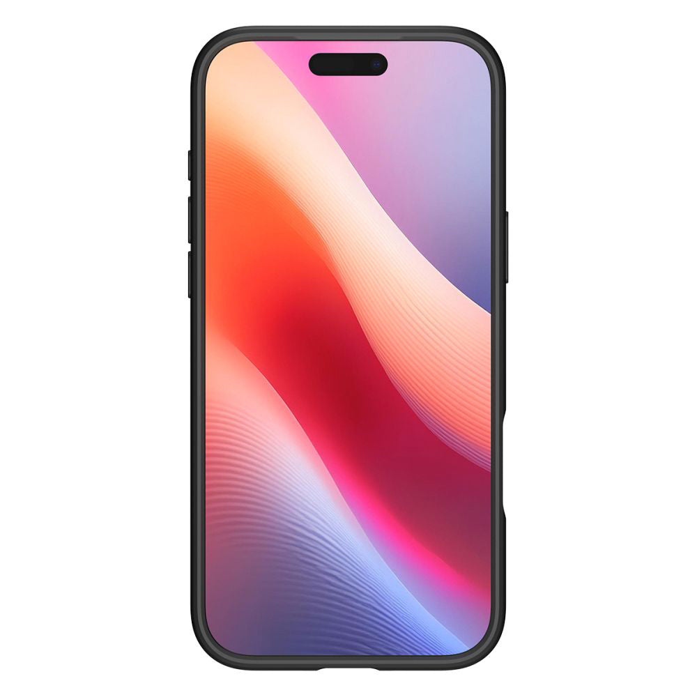 Skyddsfodral för Apple iPhone 17 Pro Max, Spigen, Ultra Hybrid, Mattsvart