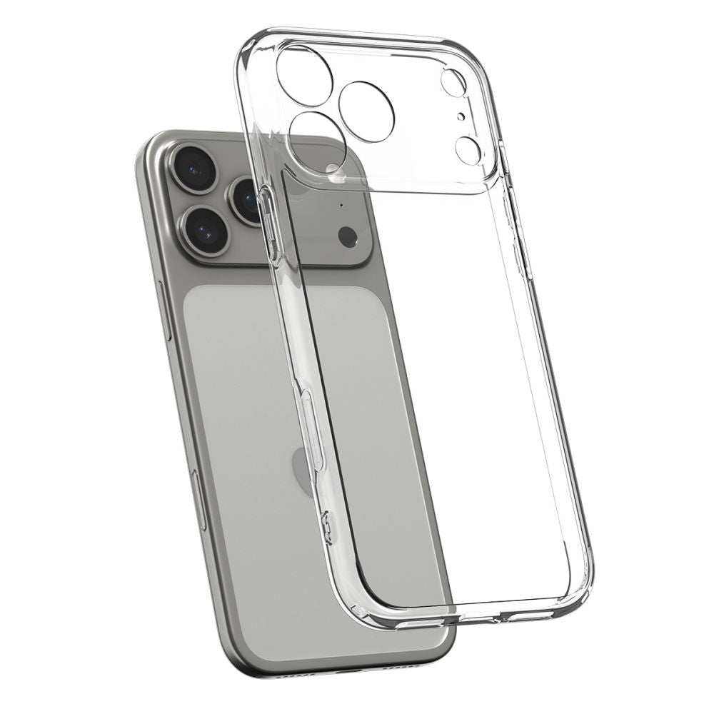 Skyddsfodral för Apple iPhone 17 Pro Max, Spigen, Ultra Hybrid, Transparent