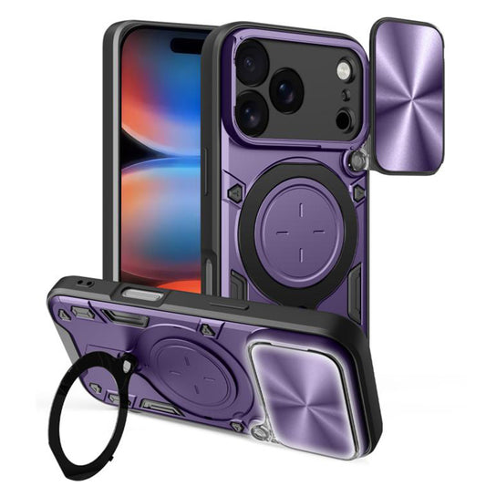 Skyddsfodral för Apple iPhone 17 Pro Max, Techsuit, CamGuard Pro, Lila