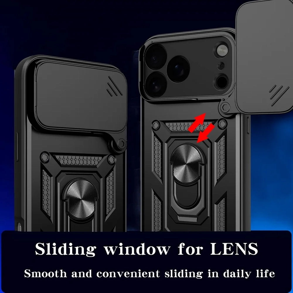 Skyddsfodral för Apple iPhone 17 Pro Max, Techsuit, CamShield, Rosa