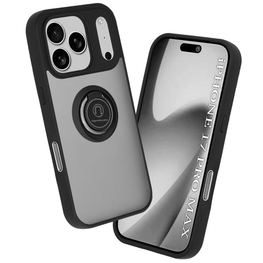 Skyddsfodral för Apple iPhone 17 Pro Max, Techsuit, Glinth, Svart