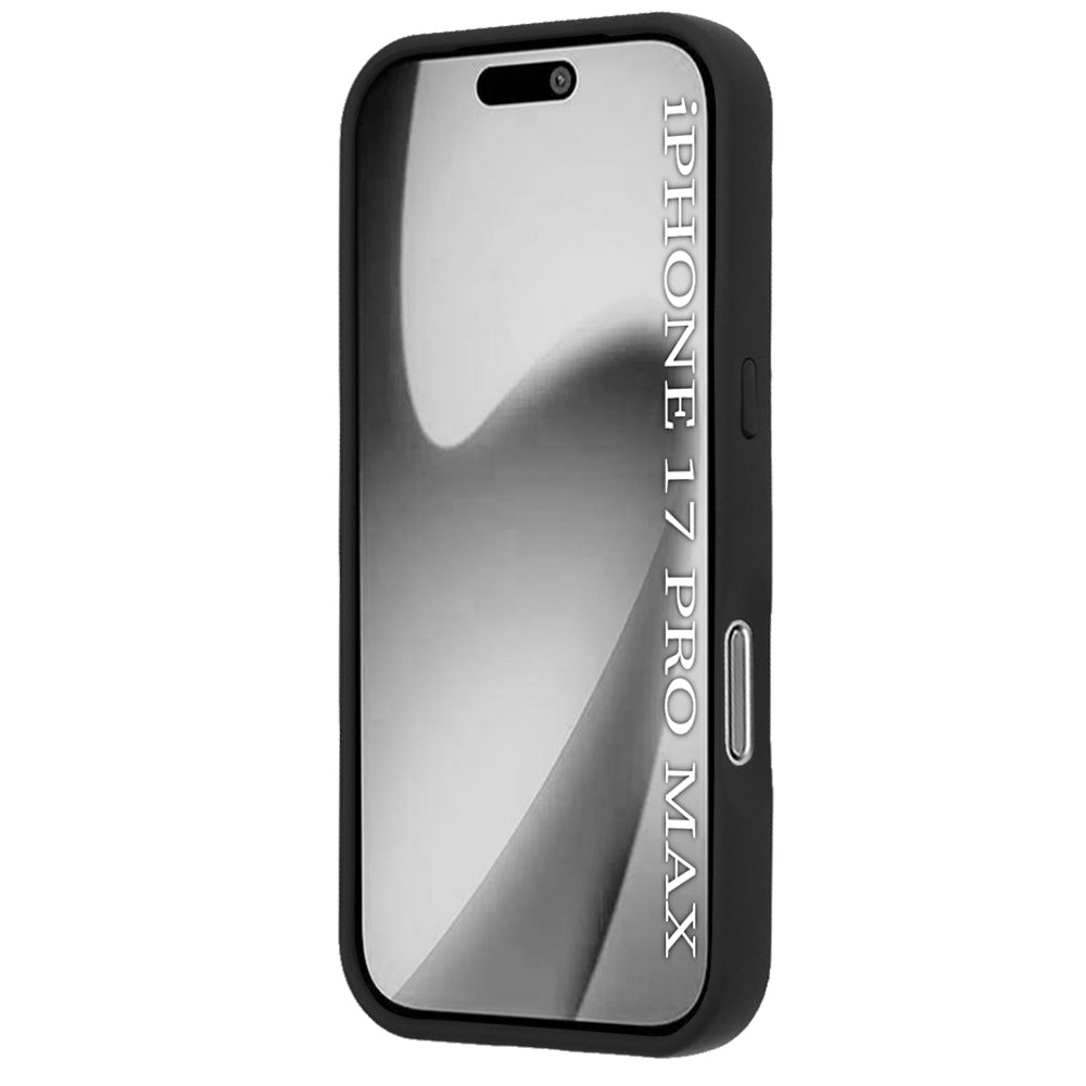 Skyddsfodral för Apple iPhone 17 Pro Max, Techsuit, Glinth, Svart