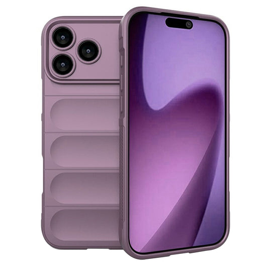 Skyddsfodral för Apple iPhone 17 Pro Max, Techsuit, Magic Shield, Lila