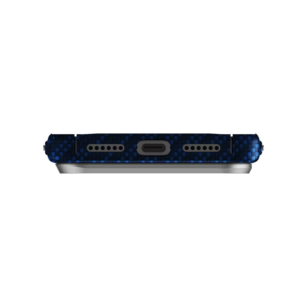 MagSafe-fodral för Apple iPhone 17 Pro Max, UNIQ, Keva MagClick, Denim