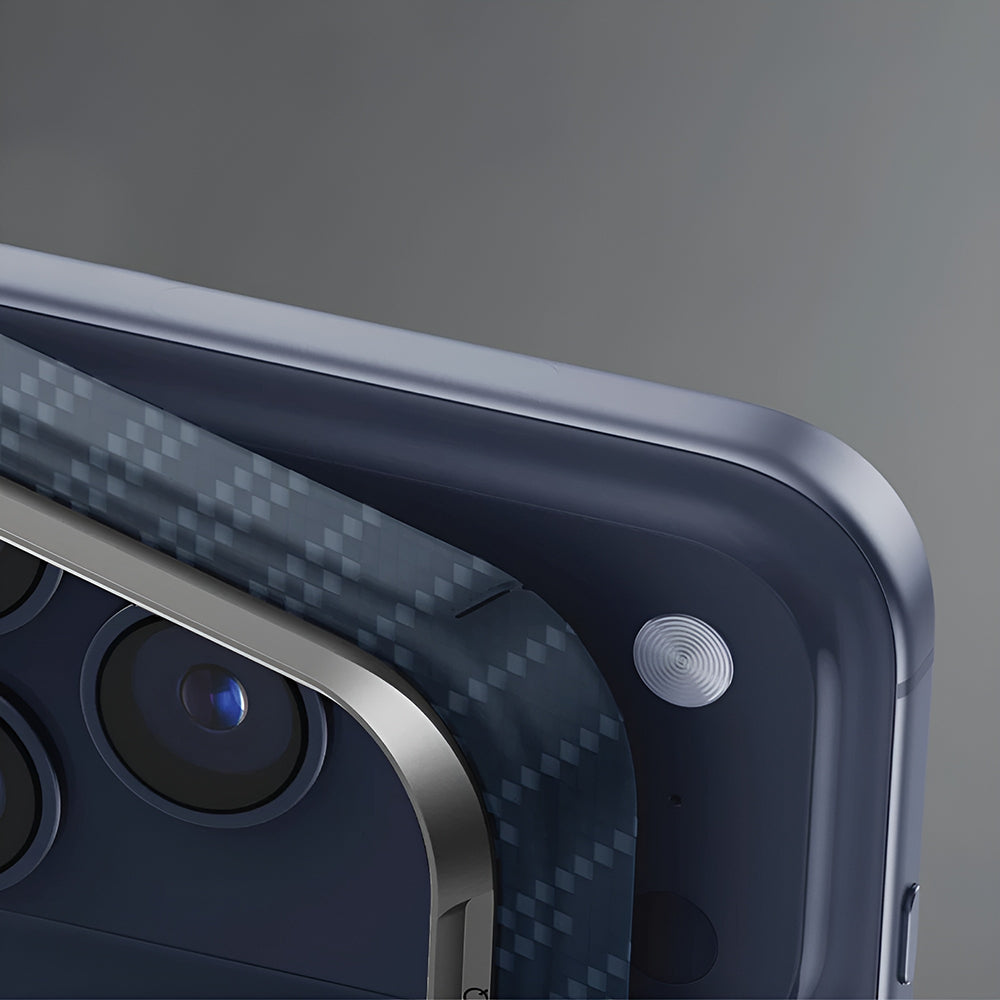 MagSafe-fodral för Apple iPhone 17 Pro Max, UNIQ, Keva MagClick, Denim