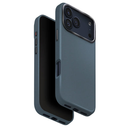 Fodral för Apple iPhone 17 Pro Max, UNIQ, Lyden Leatherette, Blå