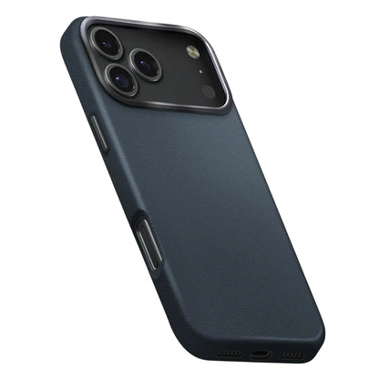 Fodral för Apple iPhone 17 Pro Max, UNIQ, Lyden Leatherette, Blå