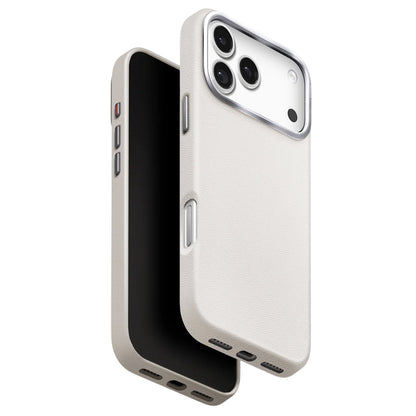Fodral för Apple iPhone 17 Pro Max, UNIQ, Lyden Leatherette, Grå