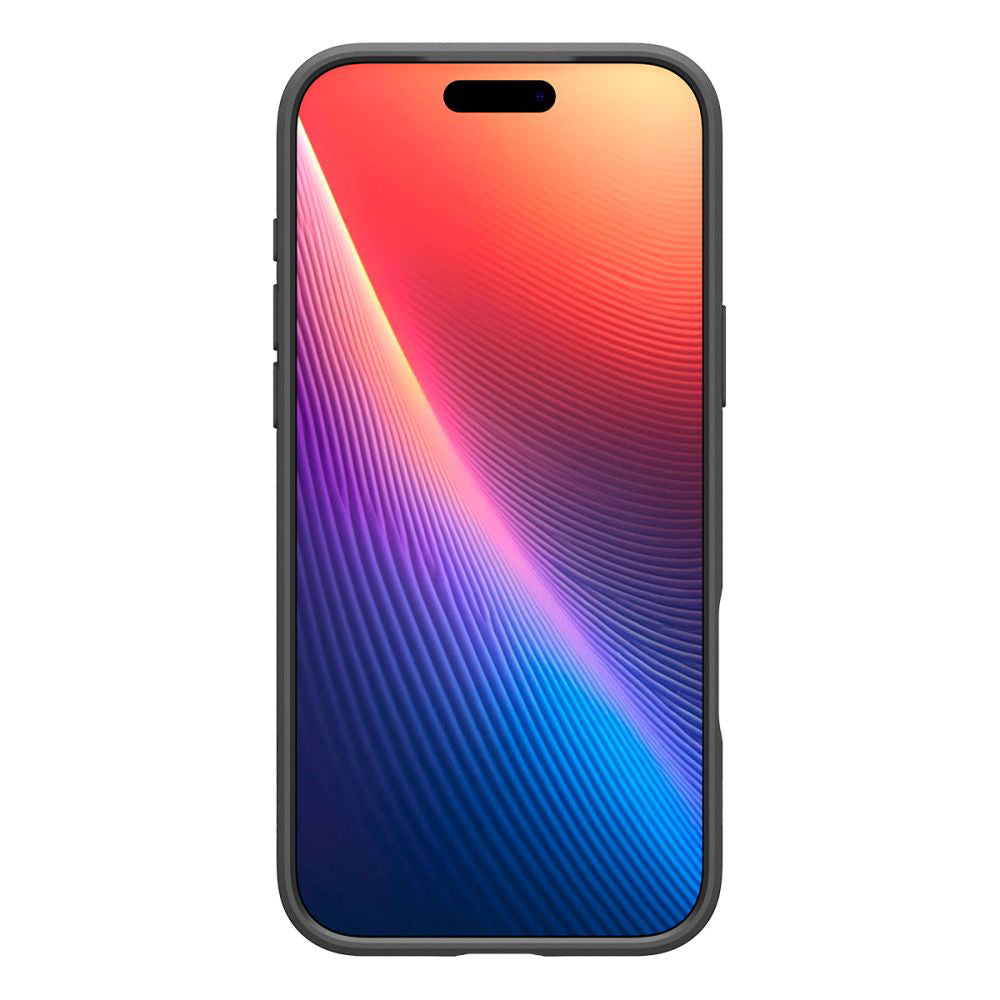 Skyddsfodral för Apple iPhone 17 Pro, Spigen, Liquid Air, Mattsvart