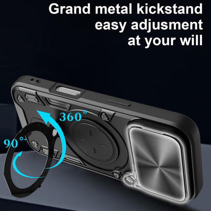 Skyddsfodral för Apple iPhone 17 Pro, Techsuit, CamGuard Pro, Blå