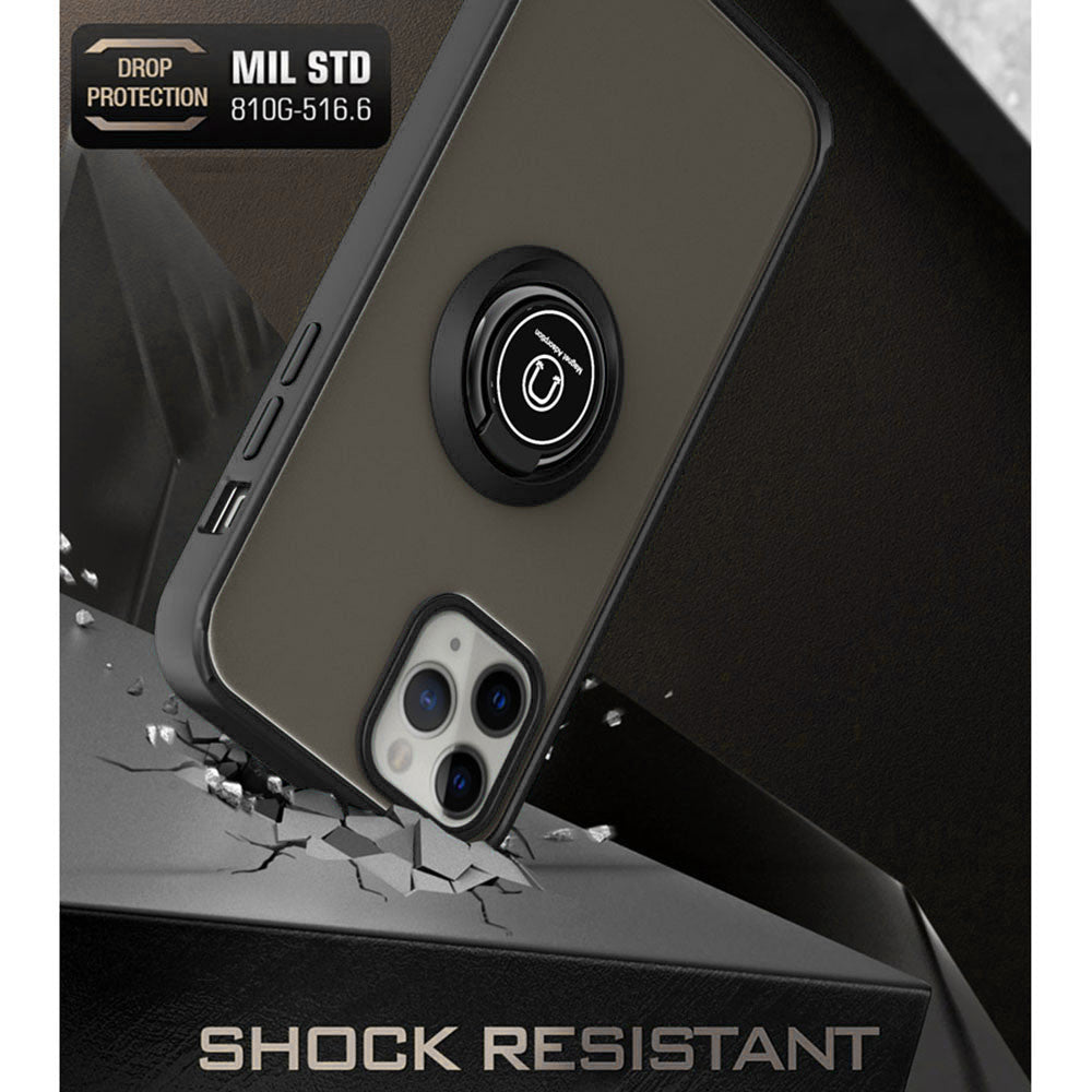 Fodral för Apple iPhone 17 Pro, Techsuit, Glinth, Svart