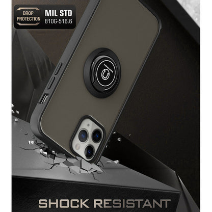 Fodral för Apple iPhone 17 Pro, Techsuit, Glinth, Svart