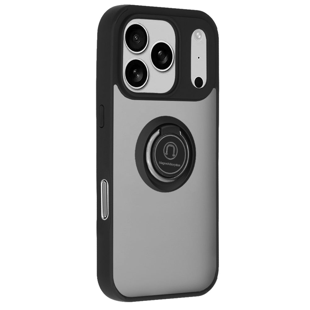 Fodral för Apple iPhone 17 Pro, Techsuit, Glinth, Svart