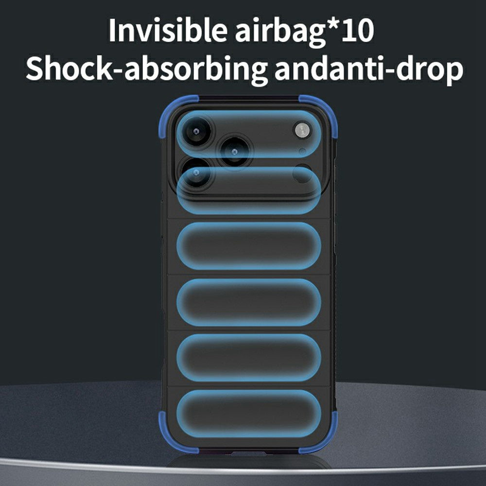 Skyddsfodral för Apple iPhone 17 Pro, Techsuit, Magic Shield, Blå
