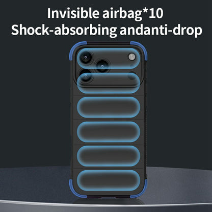 Skyddsfodral för Apple iPhone 17 Pro, Techsuit, Magic Shield, Blå