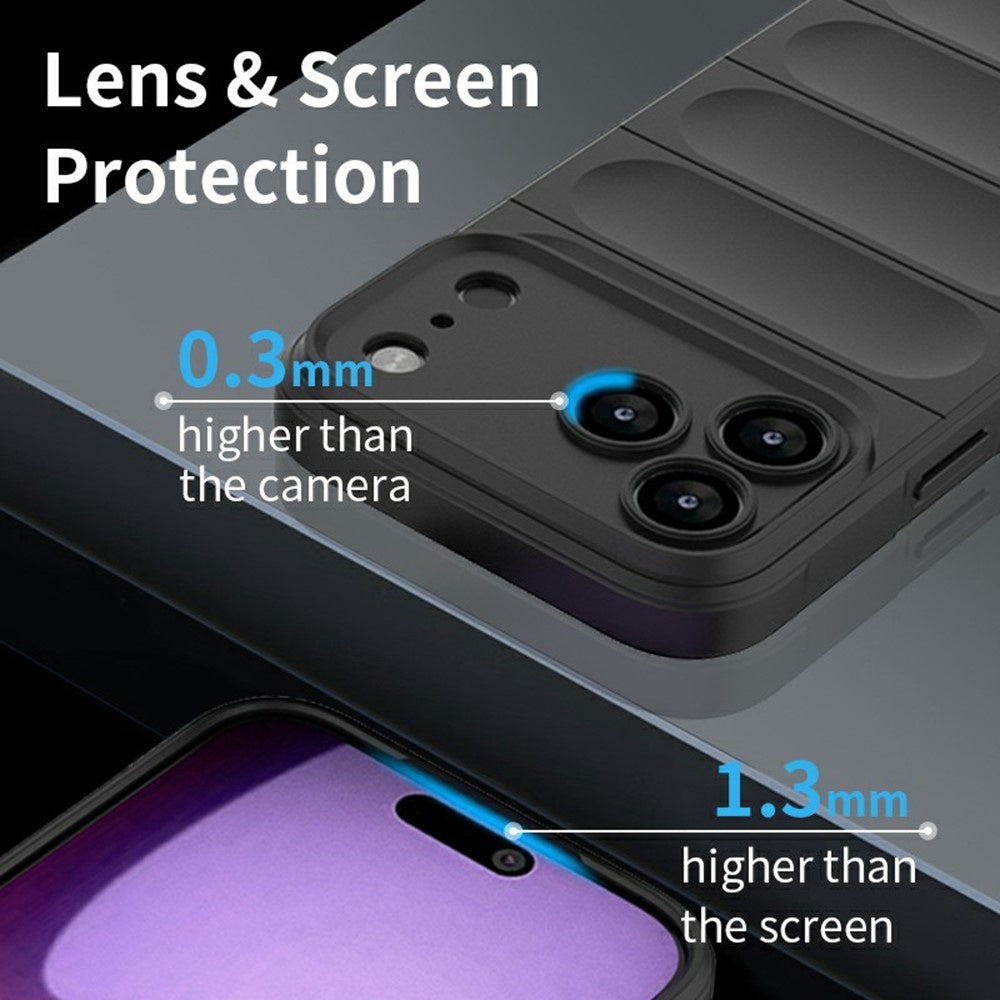 Skyddsfodral för Apple iPhone 17 Pro, Techsuit, Magic Shield, Blå