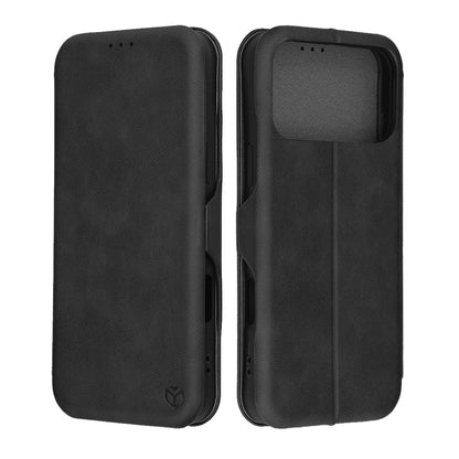 Fodral för Apple iPhone 17 Pro, Techsuit, Safe Wallet Plus, Svart