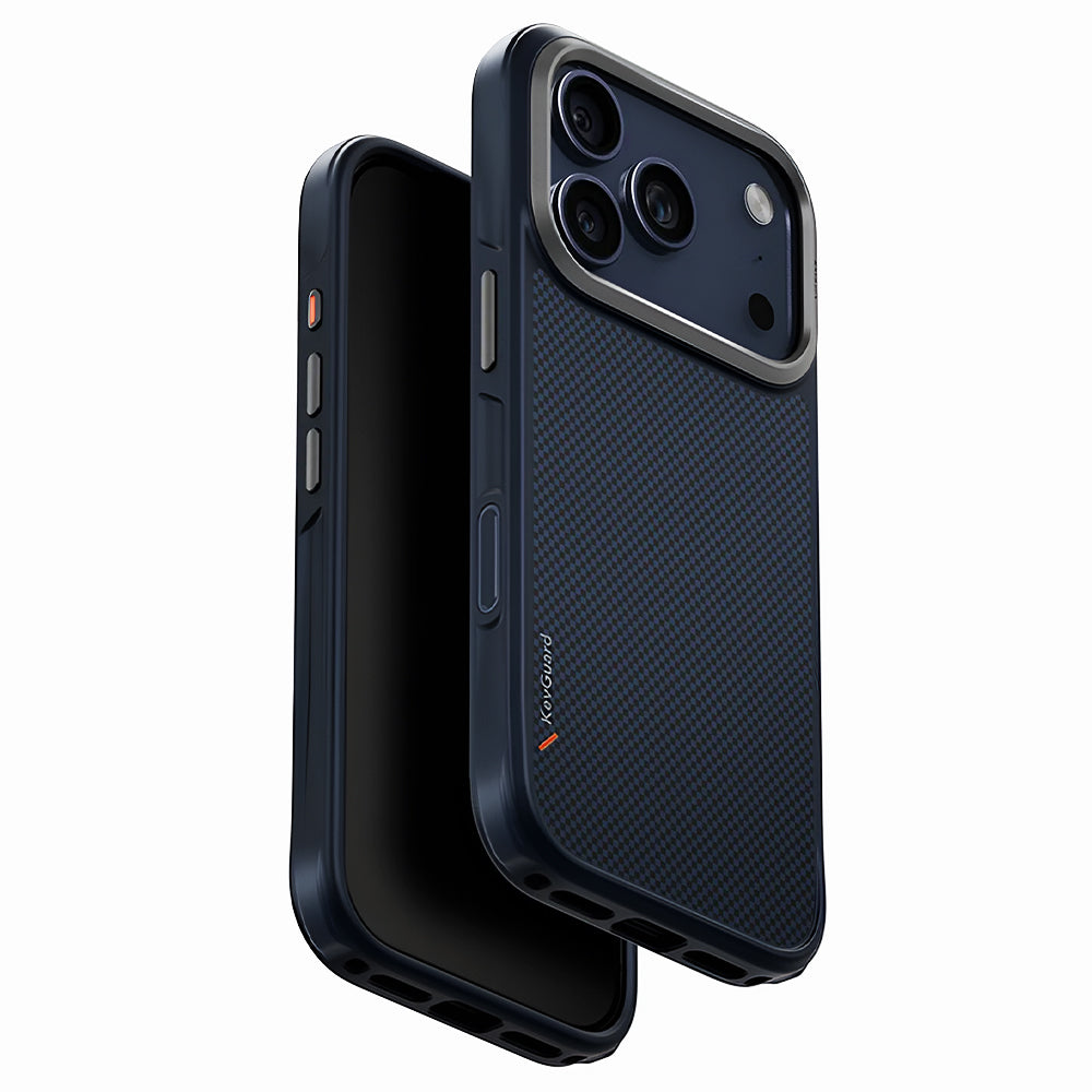 MagSafe-skal för Apple iPhone 17 Pro, UNIQ, Keva MagClick, Marinblå