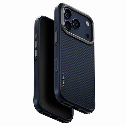 MagSafe-skal för Apple iPhone 17 Pro, UNIQ, Keva MagClick, Marinblå