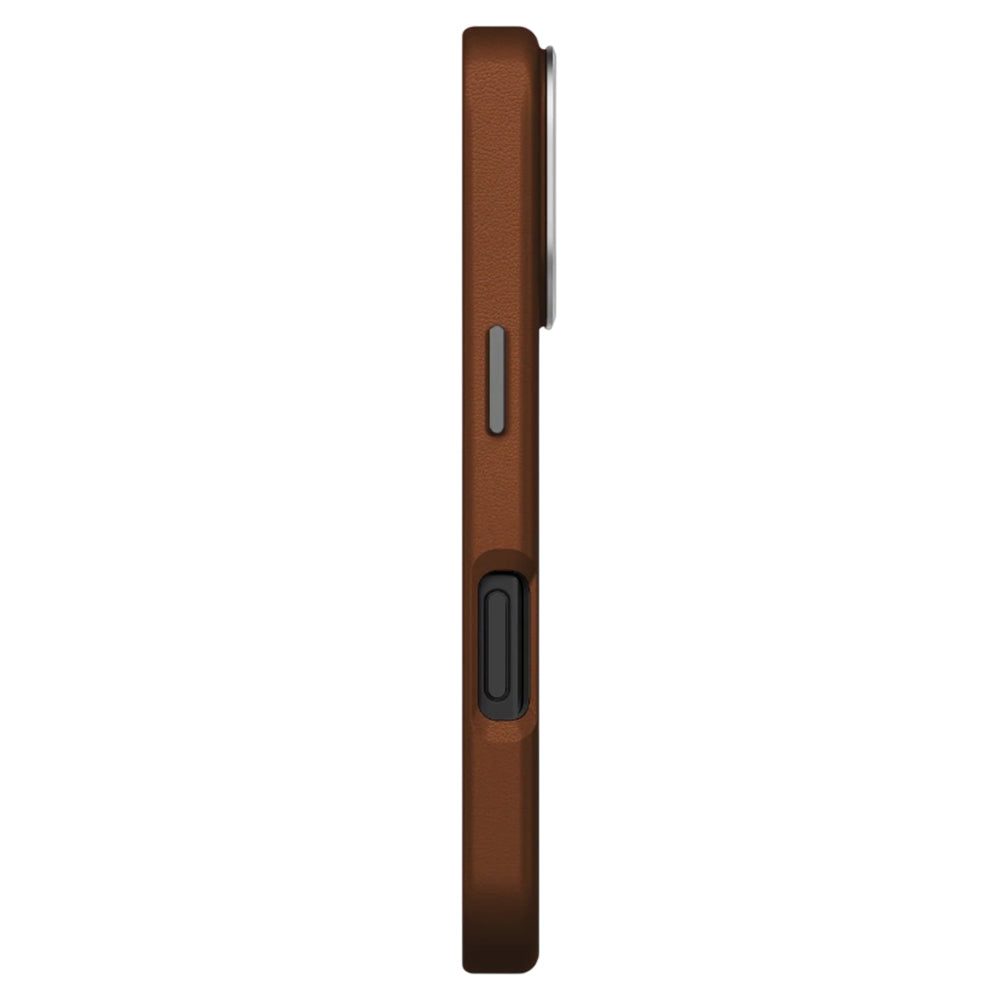 Fodral för Apple iPhone 17 Pro, UNIQ, Lyden Leatherette, Brun