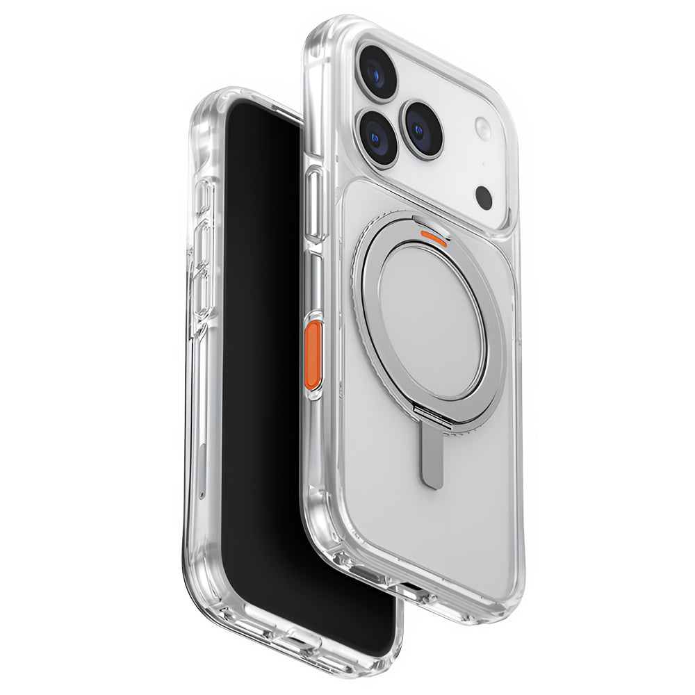 Fodral för Apple iPhone 17 Pro, UNIQ, Swivix, Silver