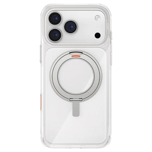 Fodral för Apple iPhone 17 Pro, UNIQ, Swivix, Silver