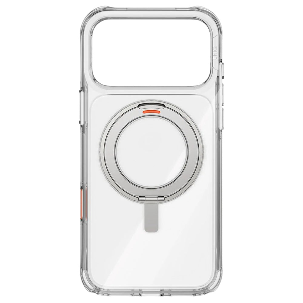 Fodral för Apple iPhone 17 Pro, UNIQ, Swivix, Silver