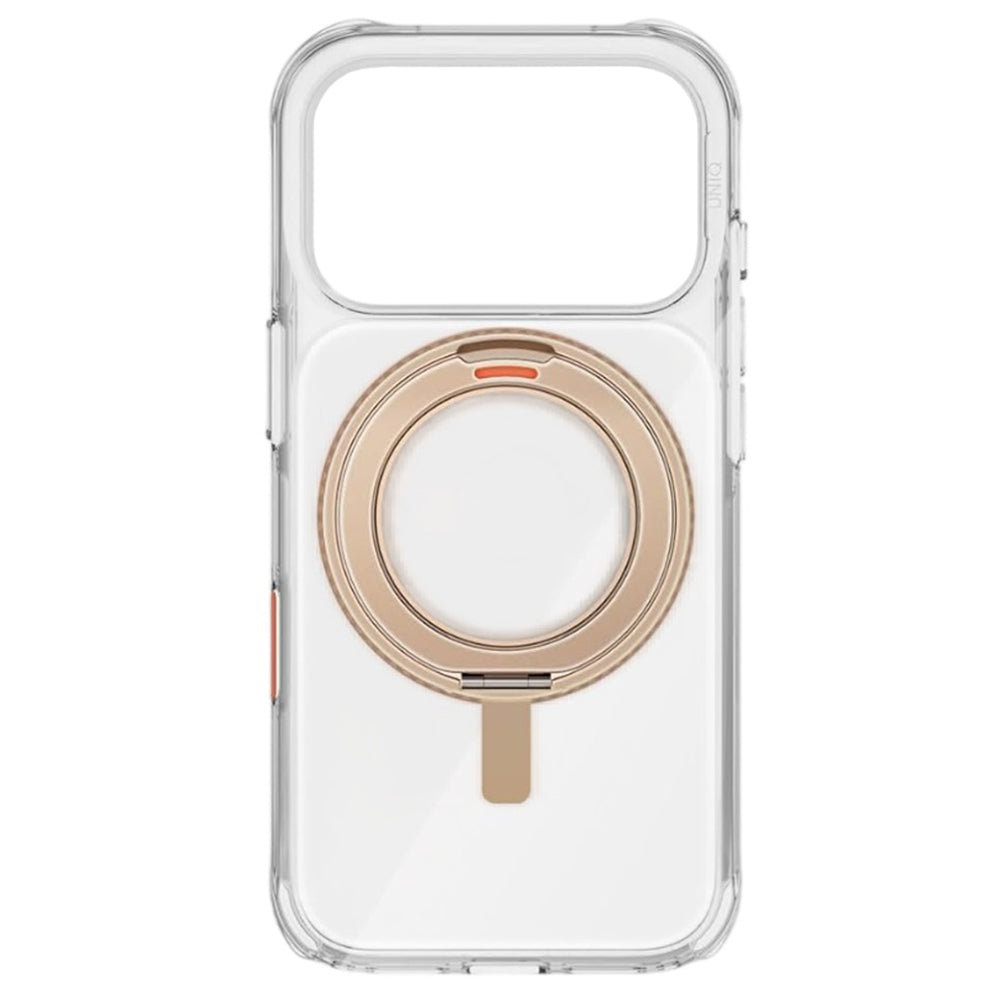 Fodral för Apple iPhone 17 Pro, UNIQ, Swivix, Guld