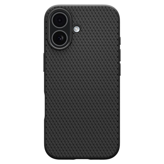 Skyddsfodral för Apple iPhone 17, Spigen, Liquid Air, Mattsvart
