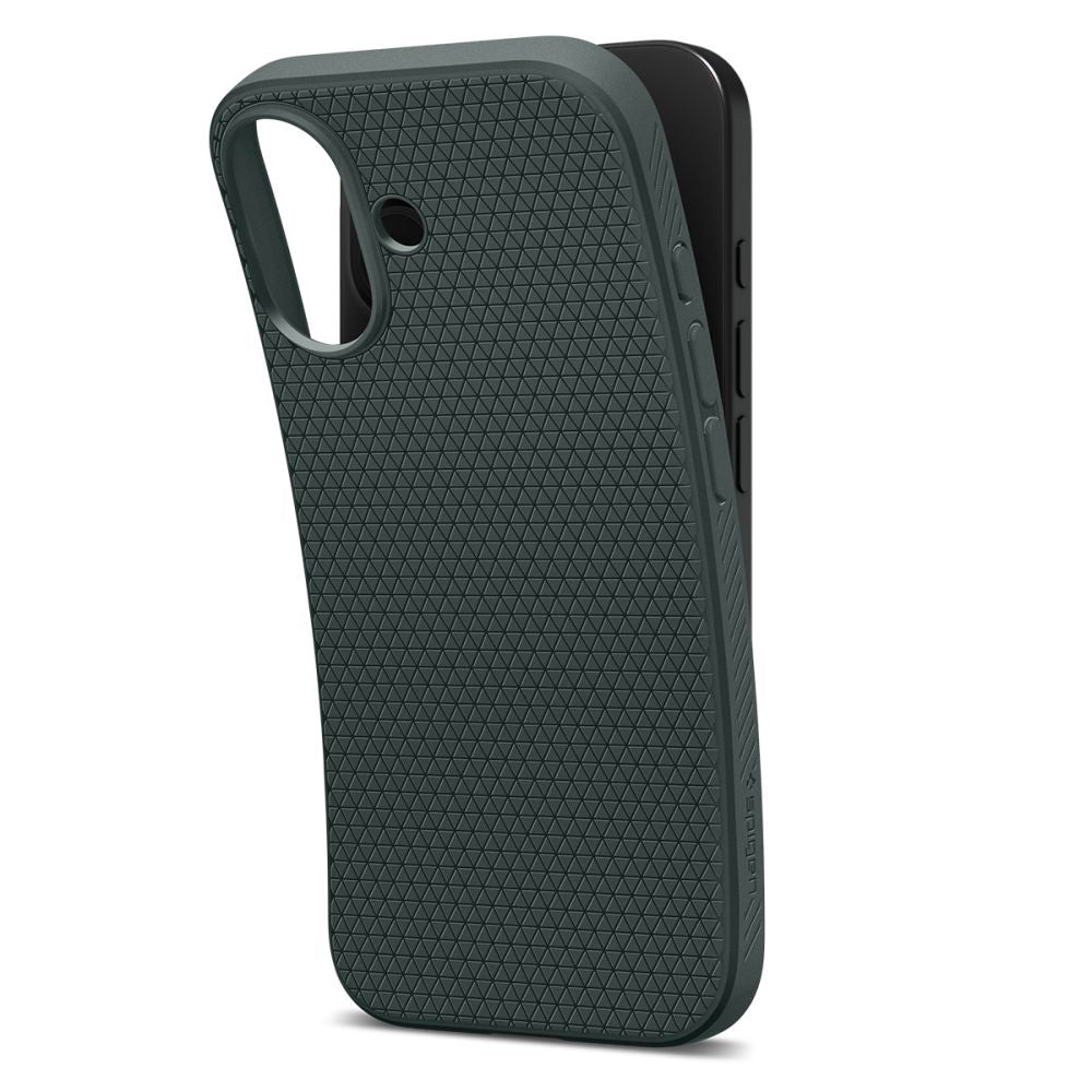 Skyddsfodral för Apple iPhone 17, Spigen, Liquid Air, Grön