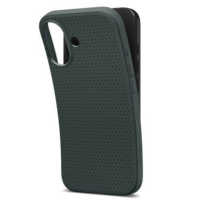 Skyddsfodral för Apple iPhone 17, Spigen, Liquid Air, Grön