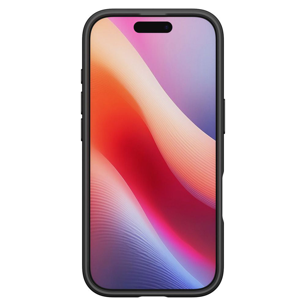 Skyddsfodral för Apple iPhone 17, Spigen, Ultra Hybrid, Mattsvart