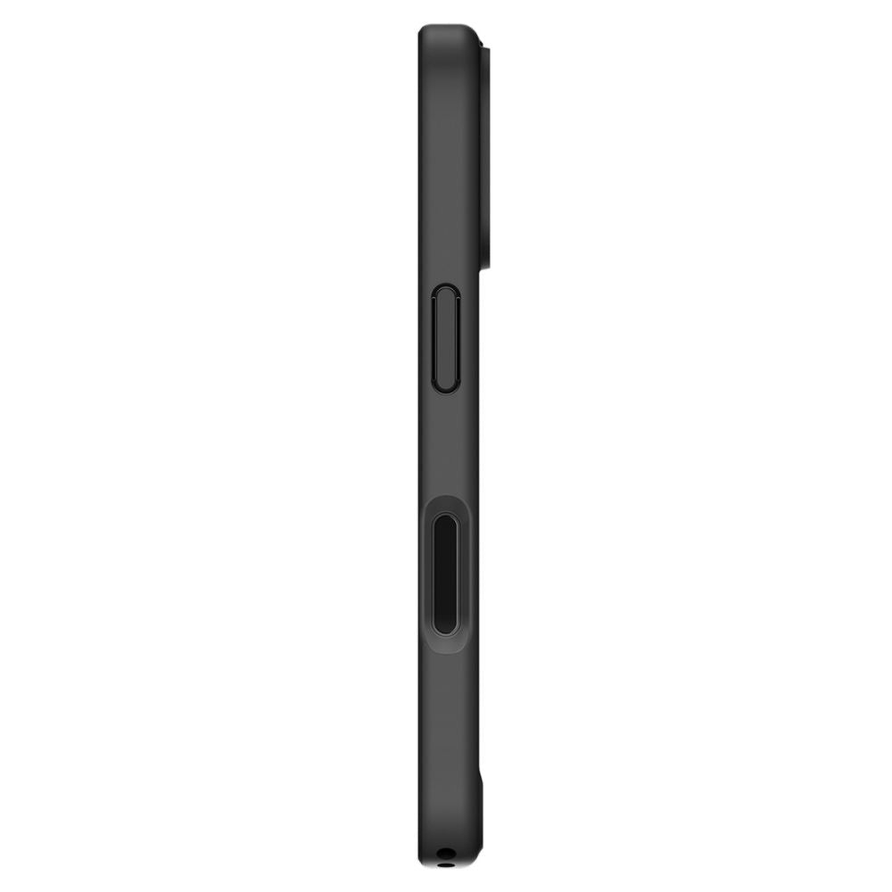 Skyddsfodral för Apple iPhone 17, Spigen, Ultra Hybrid, Mattsvart