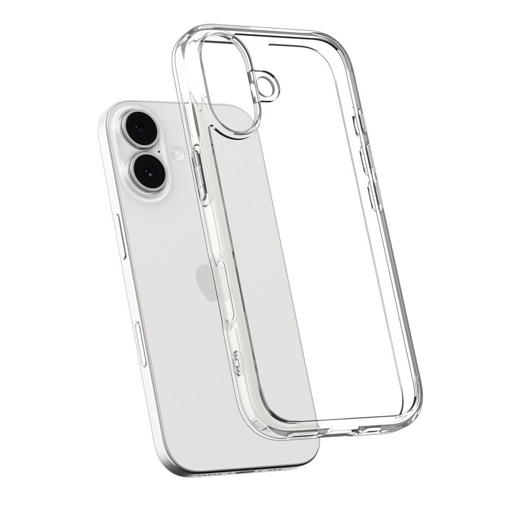 Skyddsfodral för Apple iPhone 17, Spigen, Ultra Hybrid, Transparent
