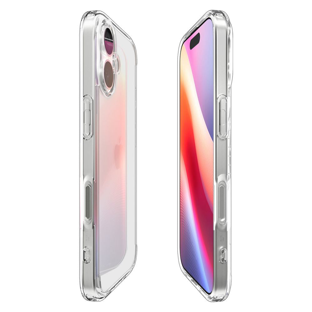 Skyddsfodral för Apple iPhone 17, Spigen, Ultra Hybrid, Transparent