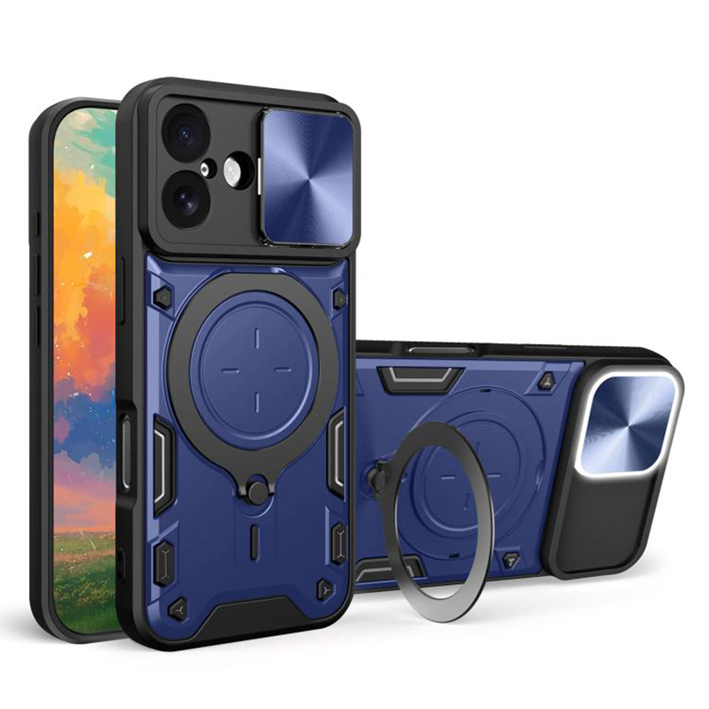 Skyddsfodral för Apple iPhone 17, Techsuit, CamGuard Pro, Blå