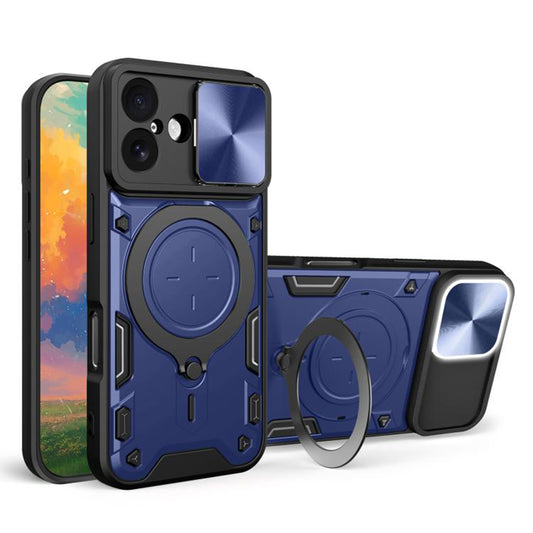 Skyddsfodral för Apple iPhone 17, Techsuit, CamGuard Pro, Blå