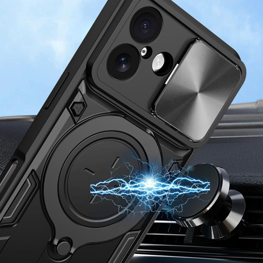 Skyddsfodral för Apple iPhone 17, Techsuit, CamGuard Pro, Blå