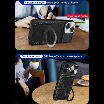 Skyddsfodral för Apple iPhone 17, Techsuit, CamGuard Pro, Blå