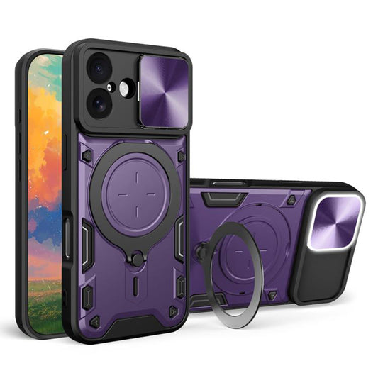 Skyddsfodral för Apple iPhone 17, Techsuit, CamGuard Pro, Lila