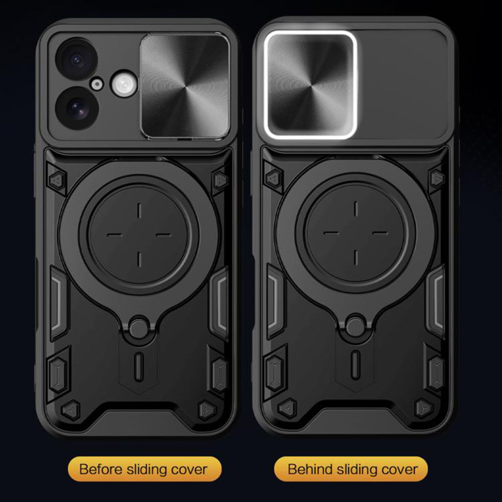 Skyddsfodral för Apple iPhone 17, Techsuit, CamGuard Pro, Lila