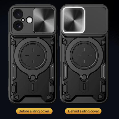 Skyddsfodral för Apple iPhone 17, Techsuit, CamGuard Pro, Svart