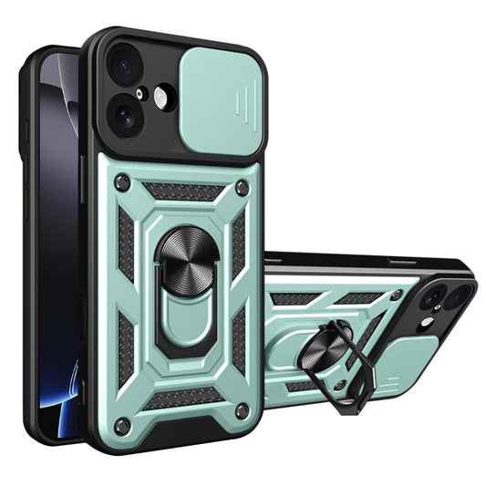 Skyddsfodral för Apple iPhone 17, Techsuit, CamShield, Grön