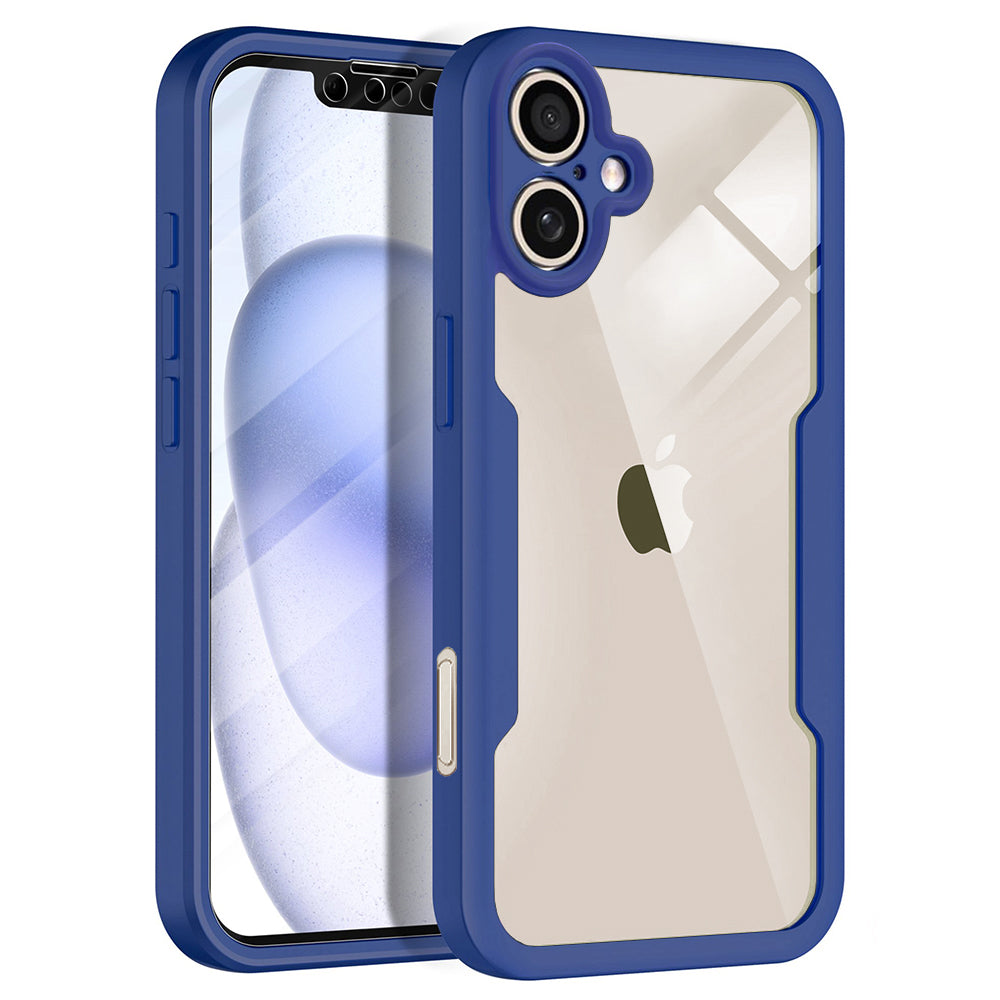 Skyddsfodral för Apple iPhone 17, Techsuit, ColorVerse 360, Blå