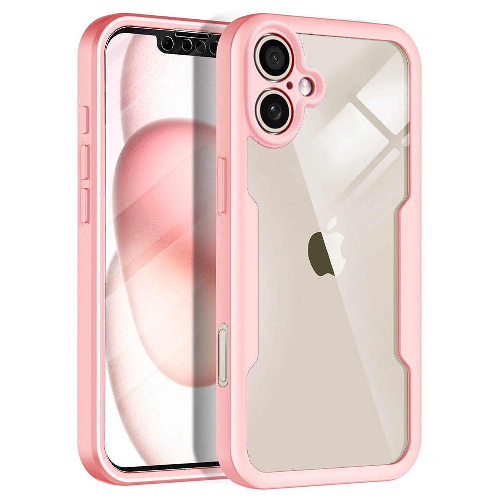 Skyddsfodral för Apple iPhone 17, Techsuit, ColorVerse 360, Rosa