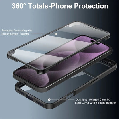 Skyddsfodral för Apple iPhone 17, Techsuit, ColorVerse 360, Rosa