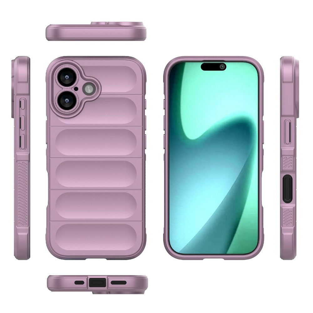 Skyddsfodral för Apple iPhone 17, Techsuit, Magic Shield, Lila